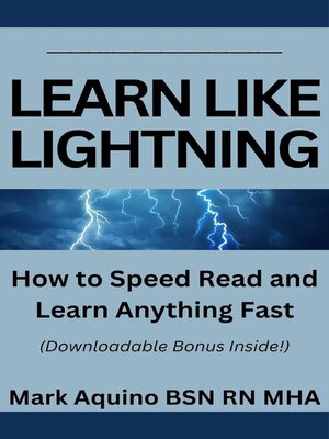 cover image of Learn Like Lightning